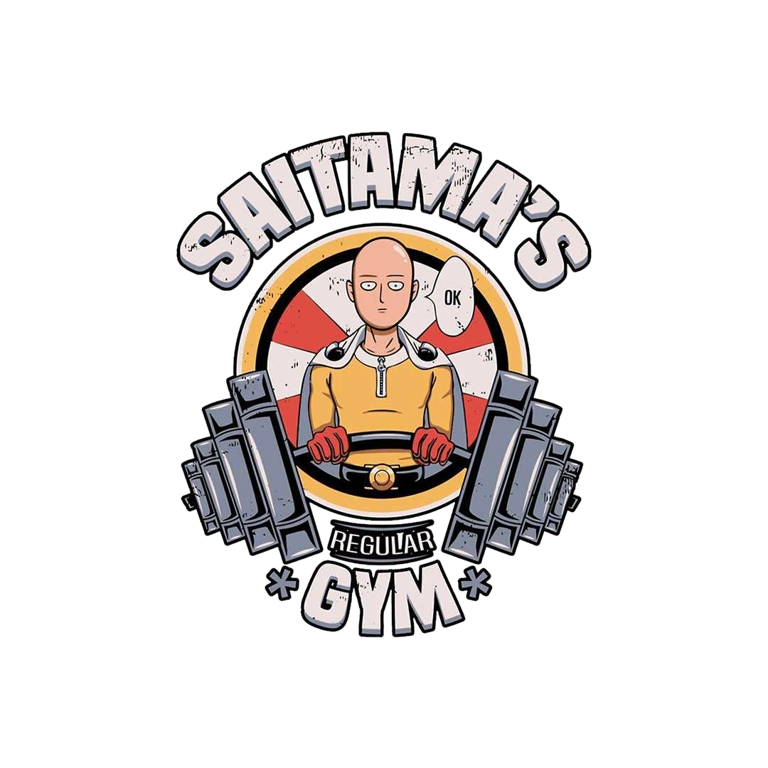 Saitama's Gym Sticker
